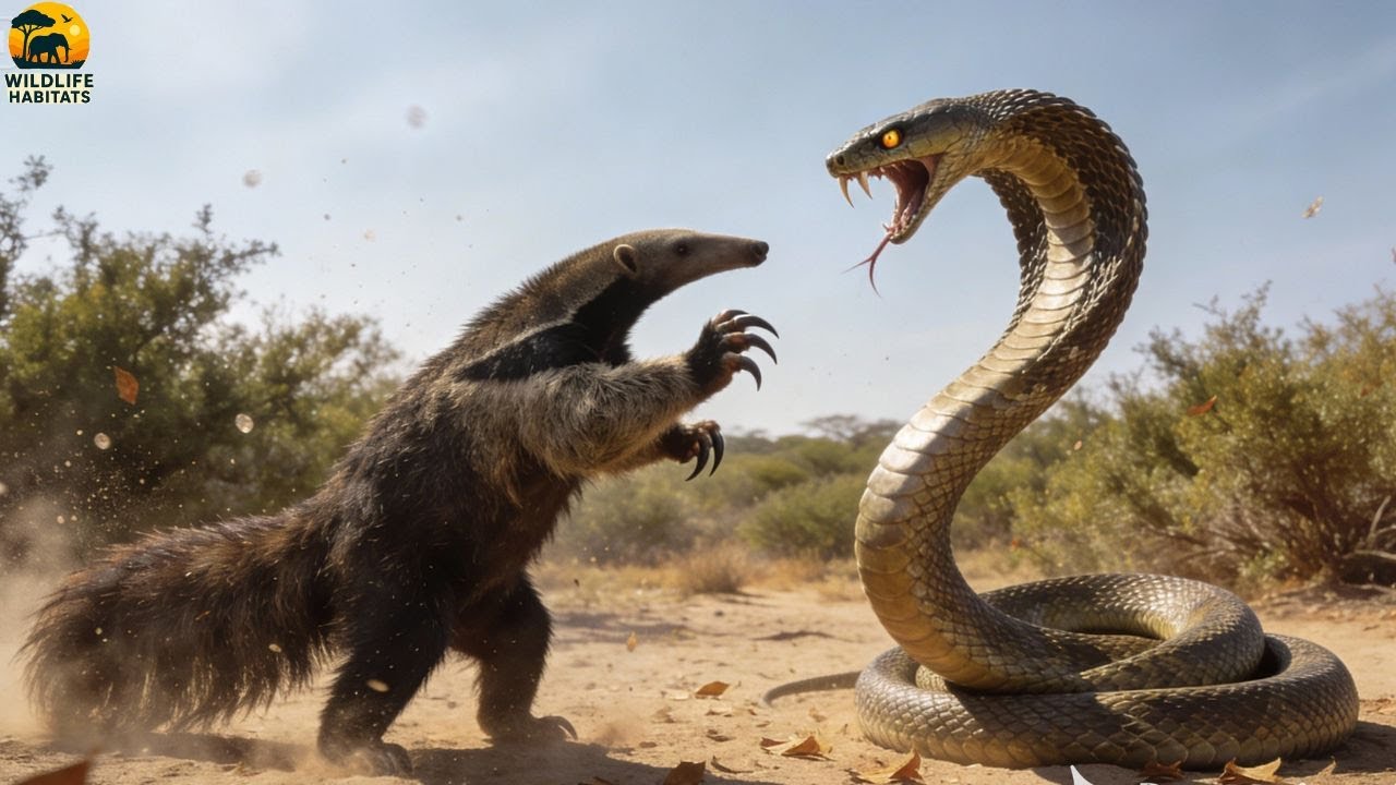 Anteater vs. venomous snake: Who will win this brutal battle for ...