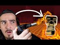 Trying to Burn a Minecraft Mining Kit! (1/48 Have a Gold Creeper!)