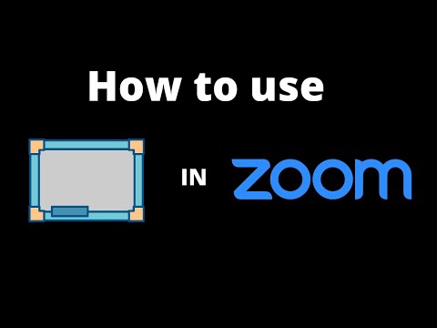 How to use whiteboard on Zoom