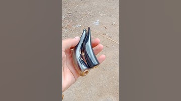 Pipa rokok tanduk sapi pesanan bosku di kalimantan #shorts