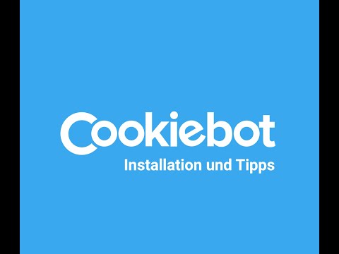 Cookiebot installieren - für WordPress und andere Systeme