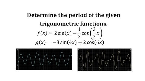 Finding the Period of the Sum of Sine and Cosine Functions