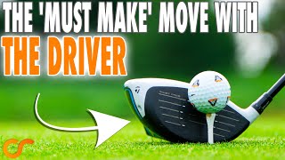 This Is A 'Must Make' Move With The Driver - Plus Simple Drill