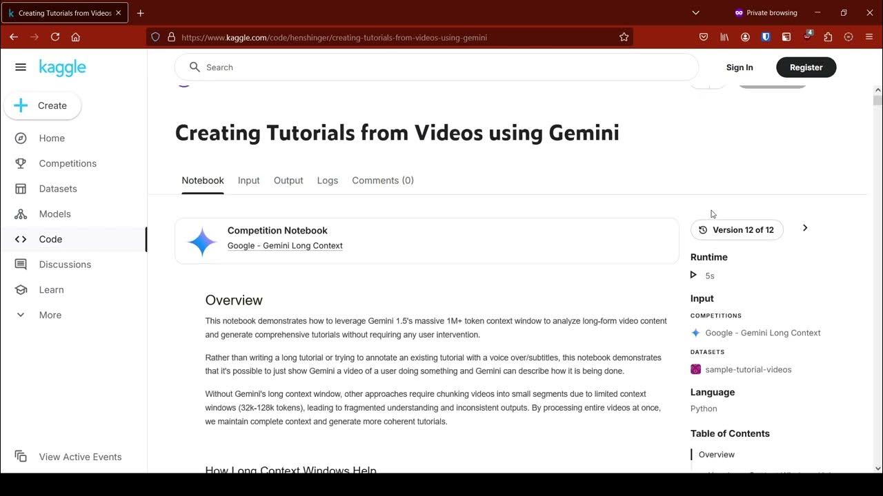 Creating Tutorials from Videos using Gemini - YouTube