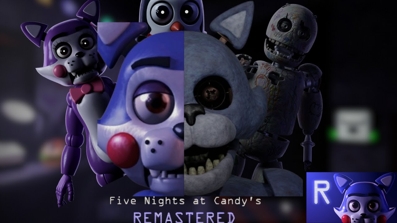 FNAF FAN GAME-UL CARE A INCEPUT TOTUL! five nights at candy's