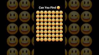 I Bet You Can't Find 😀 #canyoufind #emoji #emojichallenge #shorts
