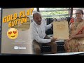 Gold Play Button Unboxing With My Parents | QnA Announcement V #8