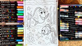 Full Coloring Nemo! 🐠🎨 | Finding Nemo Coloring Page News