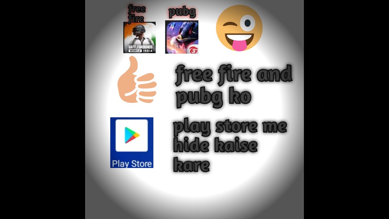 How to hide game in play store part .1 - YouTube
