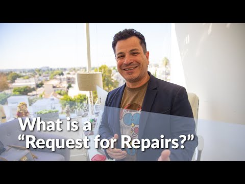 Video: How To Make A Repair Request