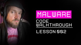 Malware Walkthrough Lesson 002 #security #hacking