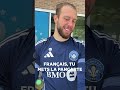 Niveau de français de nos joueurs: comme si comme ça 🤣