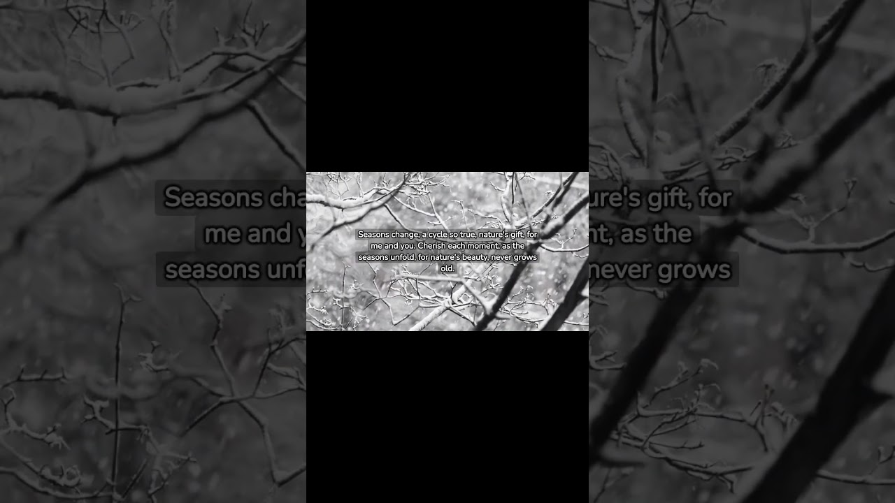 Seasons change, a cycle so true...(Quoodie quotes about four seasons no. 15-16)