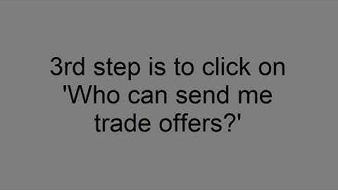 Where to find your steam URL TRADE LINK?