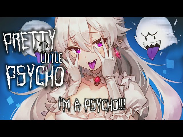 Pretty Little Psycho, porcelain Black, mirai Nikki, nightcore, yuno Gasai,  Yuno, future Diary, Mirai, Nikki, lyrics