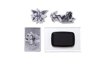 Spellbinders 3D Shading Stamp Bundle  Christmas