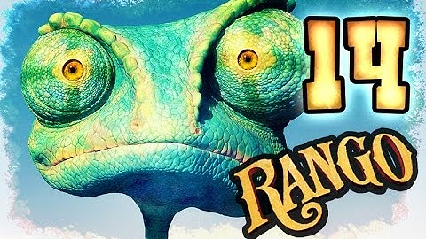 Rango Walkthrough Part 14 -- 100% Items (PS3, X360, Wii) Level 9 - Alien Showdown (Ending)