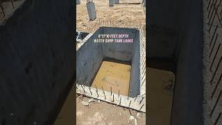 6*13*10 Feet Water Tank Sump Looks | RCC • Reinforced Cement Concrete Design| Staytune for Trends