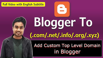 How to Setup Custom Domain on Blogger Website- BlogSpot to (.com/.net/.info/.org/.xyz)
