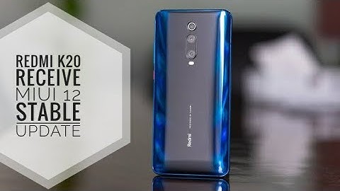 Redmi K20 Official release MIUI 12 Global stable update | New Exiting Features & Improvements  🔥🔥