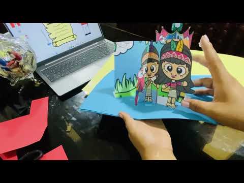 Crea tu Libro "Pop Up" Facilmente | Manualidad Fiestas Patrias | Miss Lucero