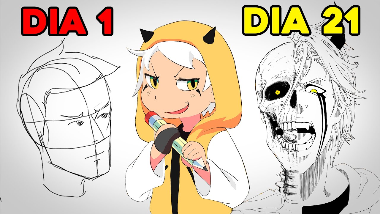 Como Aprendi a Desenhar Rostos Melhores em 1 Mês... Ou não | Como desenhar cabeça