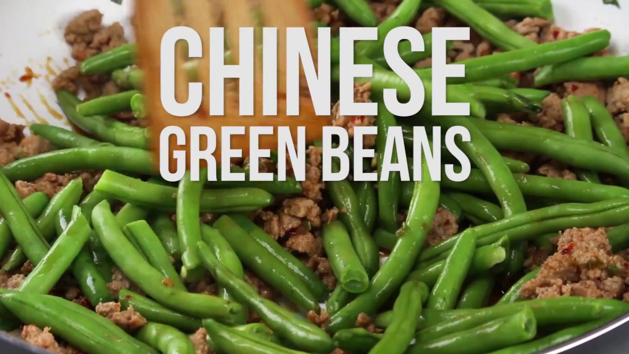 Chinese Green Beans with Ground Turkey - YouTube