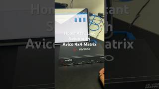 Home Assistant setup with HDMI Matrix! #hdmimatrix #homeassistant #homeautomation