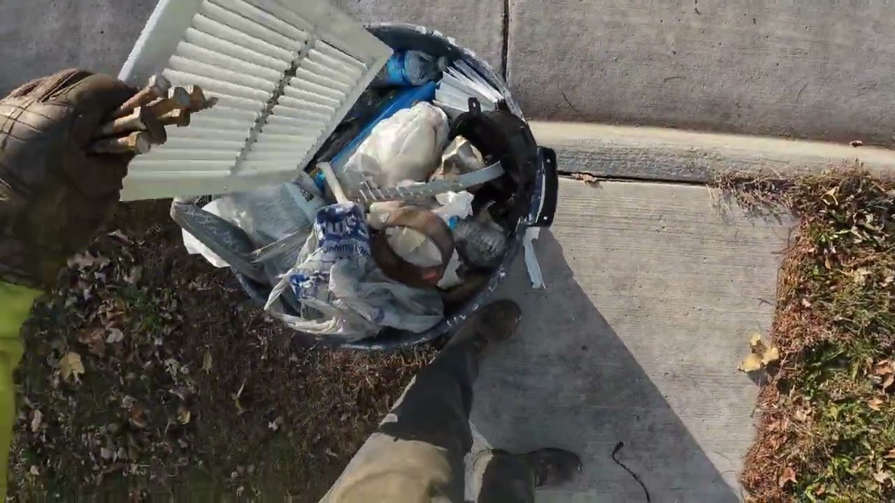 Dumpster Diving: Finding Trash Cans in a Trash Can