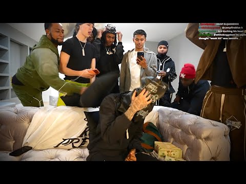 LIL TONY Plays EXTREME Pillow Hitting Game!