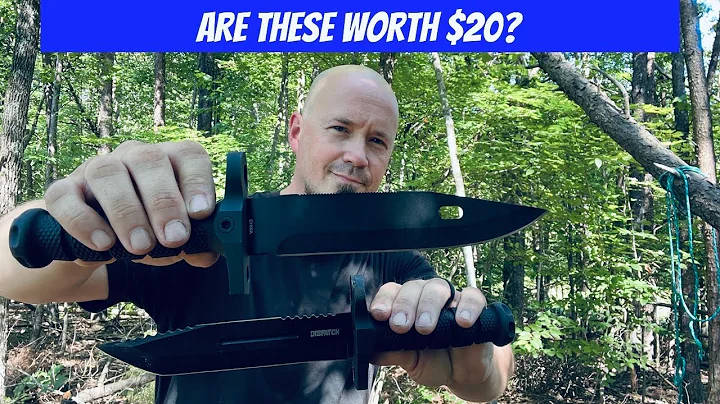 DISPATCH Rambo Bushcraft Knives on Amazon Review