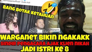 Warganet Batak Sindir Razman Istri 8Hotman Paris Pasti Ngakak