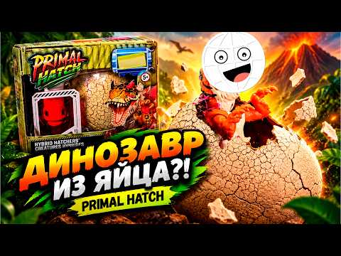 IT'S HATCHED! Jurassic World Spin Master Primal Hatch Hybrid Hatchers
