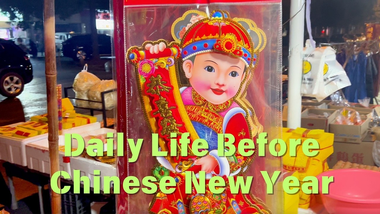 Alone but Alive: Before Chinese New Year in China 🇨🇳#chineselife #chinesecity #chinesefood
