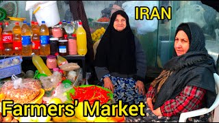 IRAN 🇮🇷 MAZANDARAN | Exploring The Vibrant City Bazaar: Local Farmer's Paradise
