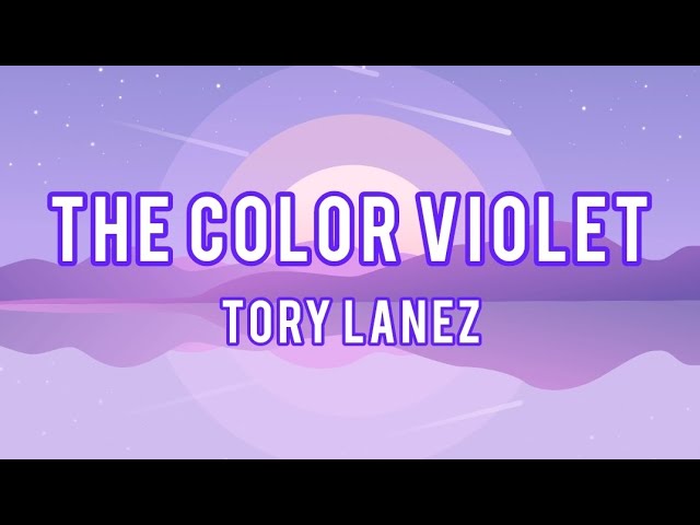 the colour violet - tory lanez, i tried a sound overlay tell me if i, the colour violet