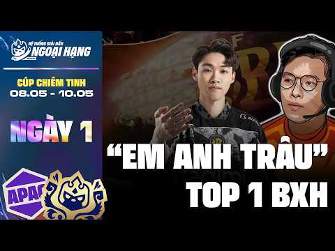 RECAP NGÀY 1 CÚP CHIÊM TINH (TPC): ANH LỚN MIDFEED TOP 1 BXH, NGẠO NGHỄ EM ANH TRÂU | ĐTCL MÙA 17