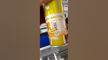 Automatic aerosol metal tin can rolling labeling machine adhesive labeling line