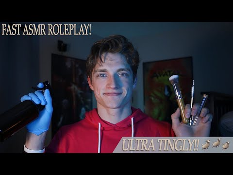 (FAST ASMR Roleplays) Doctor, Haircut, Science Teacher, Makeup, Artist,