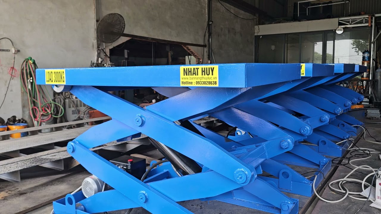 Bàn nâng thủy lực 3 tấn - Model NHL3000