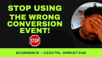 STOP Using The Wrong Facebook Ads Conversion Event!