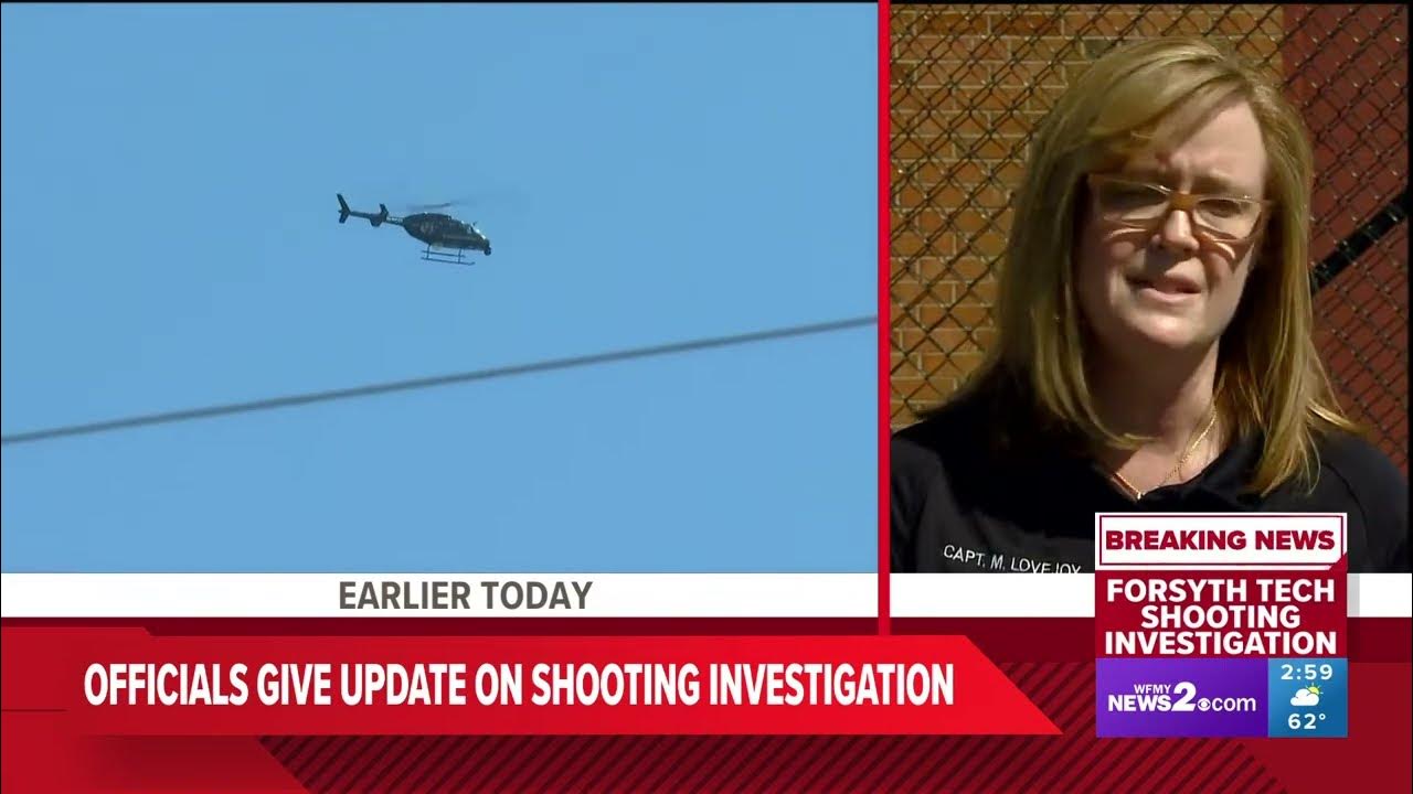 Forsyth Tech shooting investigation Live update 3 p.m. YouTube