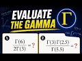 Gamma Function Problems That Confuse Everyone | Gamma Function Formulas Applied to Real Problems