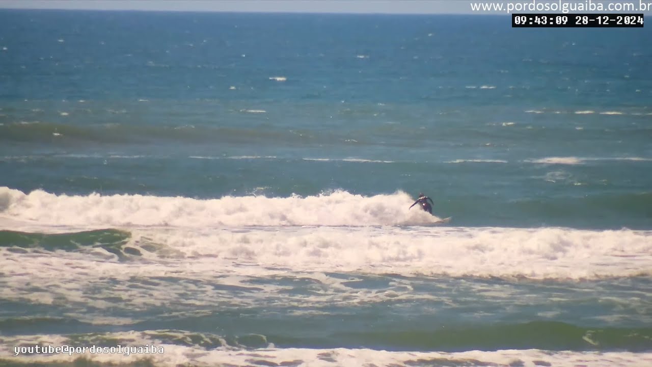 AO VIVO da Praia de Xangri-Lá - Litoral do Rio Grande do Sul - Clima, Ondas, Mar Sul LIVE CAM ライブ 居住