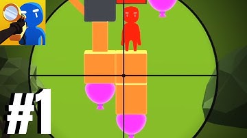 Super Sniper! #1 Level 1 to 10 Gameplay Walkthrough