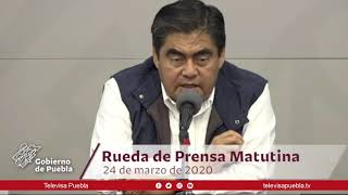El gobernador Miguel Barbosa afirma que ya hay una estrategia contra posibles saqueo | Las Noticias