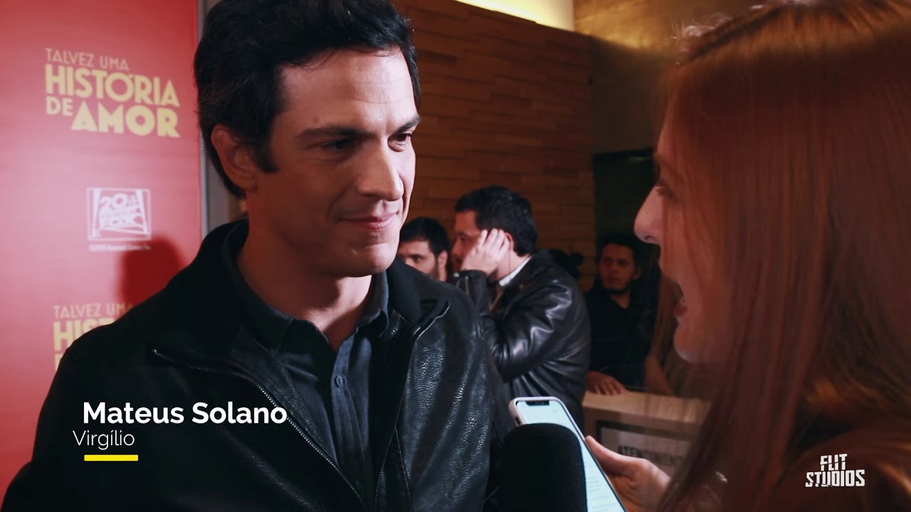 MATEUS SOLANO - Entrevista sobre o filme TALVEZ UMA HISTÓRIA DE AMOR / FLITV
