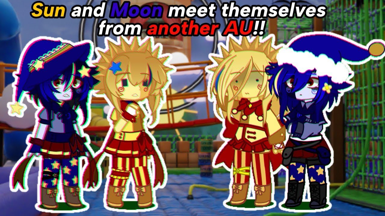 My main Sun and Moon AU meets my second AU!! ☀️🌙