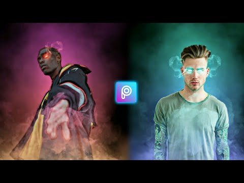 Glowing Eyes Smoke Effect in PicsArt ( Quick EditZ ) - YouTube