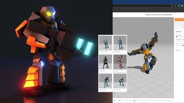 Blender 3.0 Low Poly Character to Mixamo with Texture